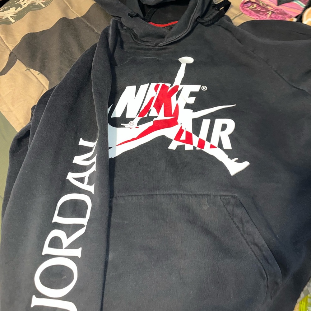 Black Nike hoodie , Zelle bathing suit , love white and black 2 piece !